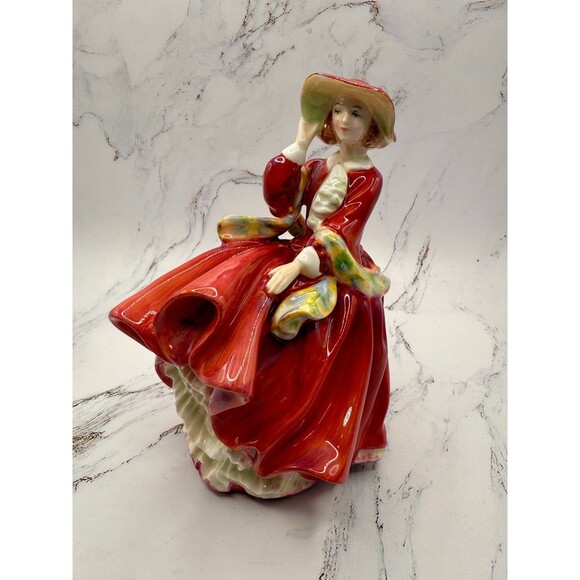 Royal Doulton HN1834 Top Of The Hill 8" Tall England 1937 Limited Vintage - Picture 7 of 11